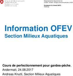 Information OFEV Section Milieux Aquatiques - Association Suisse des Gardes-P&ecirc;che