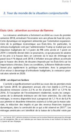 Tour du monde de la situation conjoncturelle - Ofce