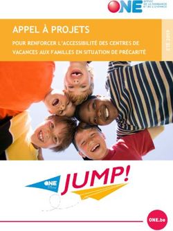 APPEL À PROJETS POUR RENFORCER L'ACCESSIBILITÉ DES CENTRES DE VACANCES AUX FAMILLES EN SITUATION DE PRÉCARITÉ