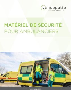 MAT&Eacute;RIEL DE S&Eacute;CURIT&Eacute; POUR AMBULANCIERS - www.vdp.com