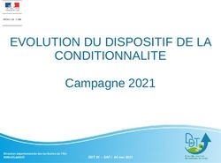 EVOLUTION DU DISPOSITIF DE LA CONDITIONNALITE - Campagne 2021 DDT 01 - SAF / 04 mai 2021 - ain.gouv.fr