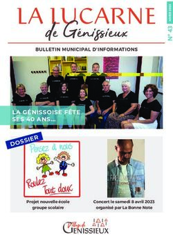 De G&eacute;nissieux LA LUCARNE - LA G&Eacute;NISSOISE F&Ecirc;TE SES 40 ANS - Mairie de G&eacute;nissieux