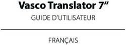 Vasco Translator 7" GUIDE D'UTILISATEUR FRANÇAIS - Vasco Electronics
