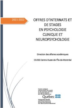 OFFRES D'INTERNATS ET DE STAGES EN PSYCHOLOGIE CLINIQUE ET NEUROPSYCHOLOGIE 2021-2022 - CIUSSS du ...