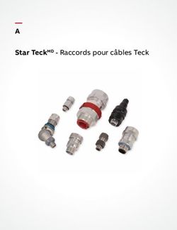 A Star TeckMD - Raccords pour câbles Teck - Raccords pour câbles Teck - A