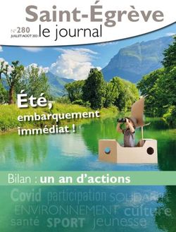 Saint-Égrève le journal - Été, Saint-Egrève