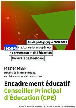 Encadrement éducatif Conseiller Principal d'Éducation (CPE) - Master MEEF Métiers de l'Enseignement, de l'Éducation et de la Formation ...