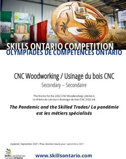 SKILLS ONTARIO COMPETITION - OLYMPIADES DE COMP&Eacute;TENCES ONTARIO