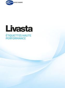 ÉTIQUETTES HAUTE PERFORMANCE - Lintec Europe