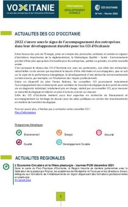 ACTUALITES DES CCI D'OCCITANIE - 2022 s'ouvre sous le signe de l'accompagnement des entreprises dans leur d&eacute;veloppement durable pour les CCI ...