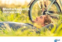 Maatschappelijk Jaarverslag 2015 - Werken bij ANWB