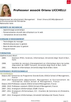 Professeur associ&eacute; Oriana LICCHELLI - Essca