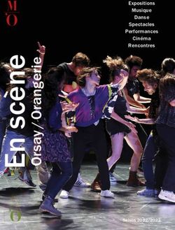 Expositions Musique Danse Spectacles Performances Cinéma Rencontres - Saison 2022/2023 - Musée de l'Orangerie