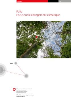 Folio Focus sur le changement climatique