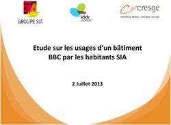 Etude sur les usages d'un b&acirc;timent BBC par les habitants SIA - 2 Juillet 2013