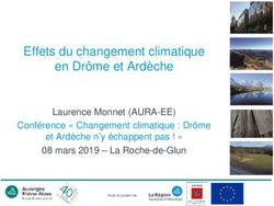 Effets du changement climatique en Drôme et Ardèche - Laurence Monnet (AURA-EE) Conférence " Changement climatique : Drôme et Ardèche n'y ...