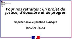 Pour nos retraites : un projet de justice, d'&eacute;quilibre et de progr&egrave;s - Janvier 2023