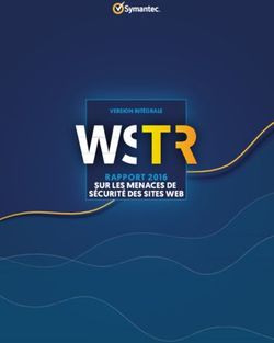 RAPPORT 2016 SUR LES MENACES DE SÉCURITÉ DES SITES WEB - VERSION INTÉGRALE - Bitpipe