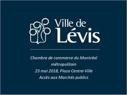 Chambre de commerce du Montréal métropolitain 23 mai 2018, Plaza Centre-Ville Accès aux Marchés publics - ACCLR