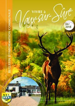 VIVRE &agrave; 04/ 2018 - Vaux-sur-S&ucirc;re