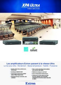 Les amplificateurs Extron passent à la vitesse Ultra