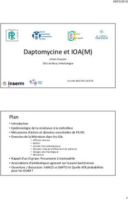 Daptomycine et IOA(M) - resO infectiO