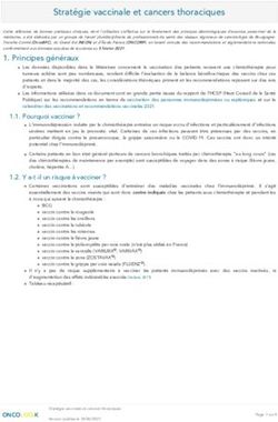 Strat&eacute;gie vaccinale et cancers thoraciques - Oncologik