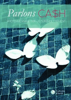Parlons CA$H PHOTO-MESSAGE SUR LE SURENDETTEMENT - Cultures & Santé