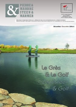 PIERRE & MARBRE STEEN & - Confederatie Bouw