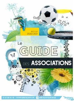 DES ASSOCIATIONS &eacute;dition 2020/ 2021 - Mairie de Br&eacute;tigny