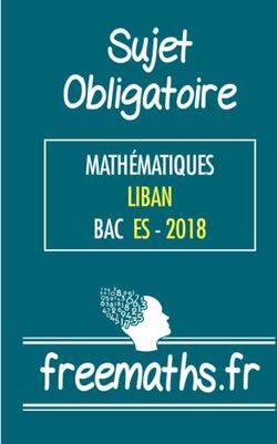 Sujet Obligatoire MATHÉMATIQUES LIBAN BAC ES 2018 - Freemaths.fr