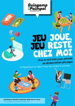 CHEZ MOI Jeux et activités pour période de distanciation physique - Plateformes en ligne jeux de société activités - Guingamp-Paimpol ...