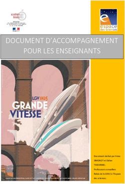 DOCUMENT D'ACCOMPAGNEMENT POUR LES ENSEIGNANTS - Document r&eacute;alis&eacute; par Anne SIMONOT et Didier THIEURMEL - Espace des sciences