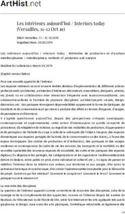 Les intérieurs aujourd'hui / Interiors today (Versailles, 11-12 Oct 19) - ArtHist.net