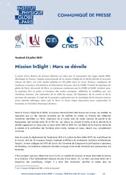 MISSION INSIGHT : MARS SE D&Eacute;VOILE - ANR