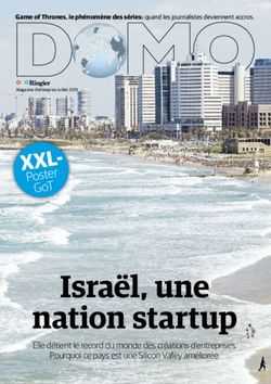 Isra&euml;l, une nation startup - Ringier