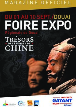 FOIRE EXPO MAGAZINE OFFICIEL - R&eacute;gionale de Douai