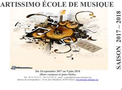 ARTISSIMO ÉCOLE DE MUSIQUE - Gorges