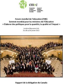 Forum mondial de l'éducation (FME) - Sommet mondial pour les ministres de l'Éducation " Élaborer des politiques pour la quantité, la qualité et ...
