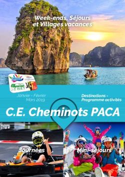 C.E. Cheminots PACA - Week-ends, Séjours et Villages vacances - Journées