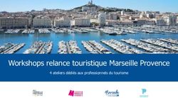 Workshops relance touristique Marseille Provence - 4 ateliers d&eacute;di&eacute;s aux professionnels du tourisme - Marseille Tourisme