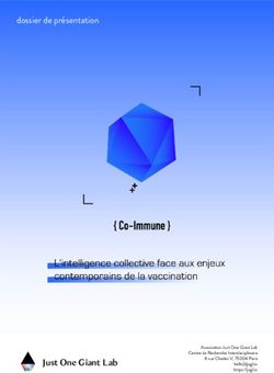 Dossier de présentation - Just One Giant Lab