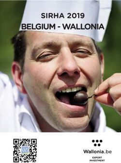 BELGIUM - WALLONIA SIRHA 2019 - Walfood.be