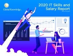 2020 IT Skills and Salary Report - version fran&ccedil;aise - Global Knowledge