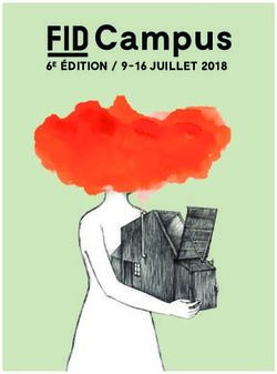 Campus 6E ÉDITION / 9 - 16 JUILLET 2018 - FIDMarseille
