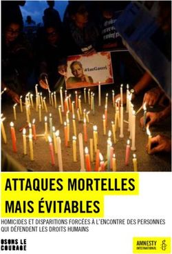 ATTAQUES MORTELLES MAIS ÉVITABLES - HOMICIDES ET DISPARITIONS FORCÉES À L'ENCONTRE DES PERSONNES QUI DÉFENDENT LES DROITS HUMAINS - Amnesty ...