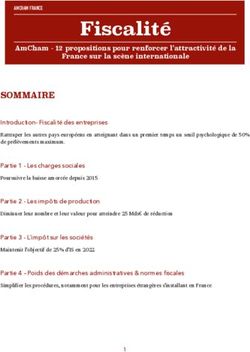 Fiscalit&eacute; - Amcham France