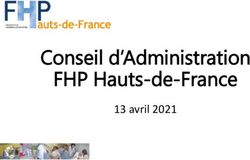 Conseil d'Administration FHP Hauts-de-France - 13 avril 2021