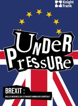 Brexit : Quelles incidences sur les marchés immobiliers européens ? - Knight Frank