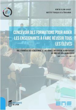 Concevoir des formations pour aider les ENSEIGNANTS À FAIRE Réussir tous les élèves - Une synthèse des réflexions et des outils du centre ...